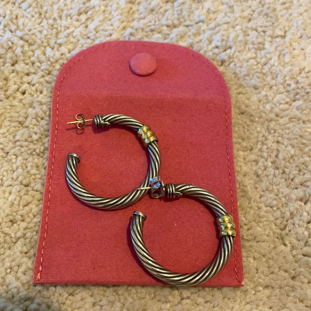 Classic David Yurman Earrings.
